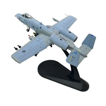 1/100 Мащаба на САЩ A-10 A10 Thunderbolt II Warthog Свиня Sturmovik Боец, Монолитен под налягане, Метални Модел Самолет За Деца, детска Играчка За Подарък За Момчета