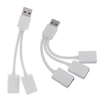 1 бр. сплитер пристанища на хранене с няколко USB възли USB 3/2 USB 2.0 порта USB Адаптер за мъже и жени, кабел за зареждане и пренос на данни