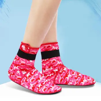 1 чифт чорапи за гмуркане дебелина 3 мм, сгъстено нескользящие плажни неопренови чорапи, плувни чорапи за запазване на топлината, които настинка, директен доставка