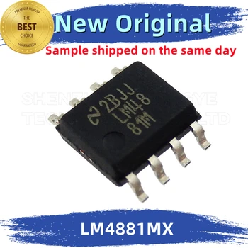 10 бр./лот, вграден чип LM4881MX, LM4881M, 100% Ново и оригинално спецификация съответствие
