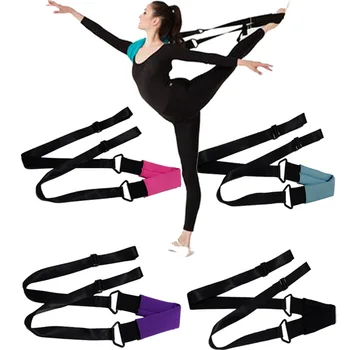 2,5 м, мека балет открива дъвка за крака за жени и момичета, растягивающая натяжной каишка, гимнастическая йога, тренировочная балетна танцова въже за йога