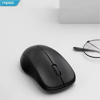 2023 Rapo New 1680 Безжична Мишка Без Звук Лаптоп, Настолна Компютърна Игра Dc Office Mouse Battery Без Звук Коледен Подарък За Приятели