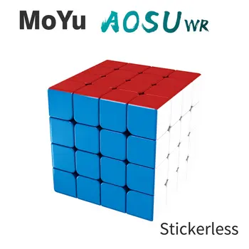 MoYu AoSu WRM Магнитен Магически Куб 4x4x4 4x4 Професионална Статия Пъзел Детска Играчка-Непоседа 4 × 4 Cubo Magico за игри