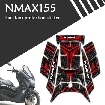 Аксесоари за мотоциклети Декоративна Защитна подплата с резервоар с 3D стикер Отразяваща стикер за YAMAHA NMAX155, NMAX125 2020