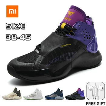 Баскетболни маратонки Xiaomi Youpin, мъжки обувки, пролетно-есенна обувки за мъже, Калници цикада, суперлегкое дъх, големи размери 38-45