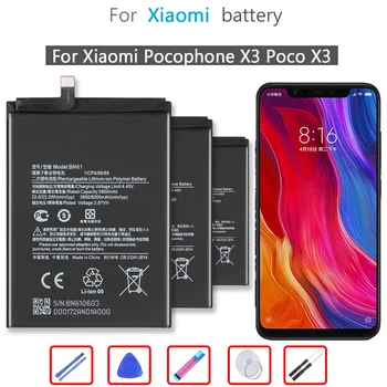 Батерия BN57 BN61 за мобилен телефон Xiaomi Pocophone X3/X3Poco X3 Pro