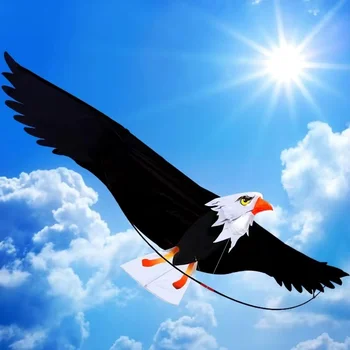 безплатна доставка кайт-въже White eagle кайт-сърфинг за възрастни 3d хвърчила обикновени цветни хвърчила въздушен змии птица спортен парашут