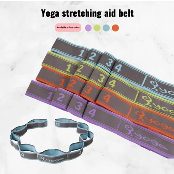 Дъвка за съпротива, ластични ленти за упражнения, еластична лента за йога от найлон, латекс и коприна, за да проверите за йога за жени, ръка за йога, горната част на тялото