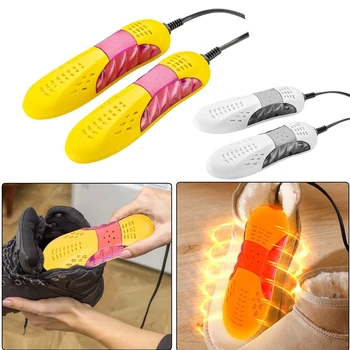Електрическа сушилня за обувки, Защита за крака, Дезодорант за източване на миризма от обувки, с устройство за бързо преносима сушене на обувки, нагревател, Штепсельная вилица САЩ