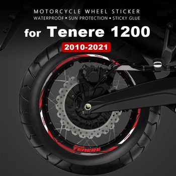 Етикети към Колелата на Мотоциклета Водоустойчива за Yamaha Super Tenere 1200 Аксесоари XT1200Z XTZ 1200 XTZ1200 2010-2021 Стикер на Джанти