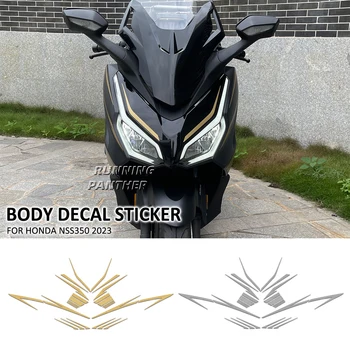 За Honda NSS 350 NSS350 2023 Автомобил Мотоциклет, Устойчив На Надраскване, устойчива на плъзгане Защитен Стикер С Цветен Модел, Декоративна Стикер