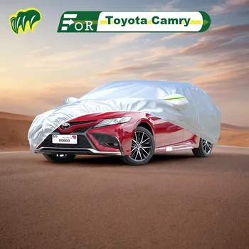 За Toyota Camry PLUS Хетчбек Automobile Калъф Водоустойчив Външен Калъф Защита От Слънце и Дъжд с Катинар и Врата с цип