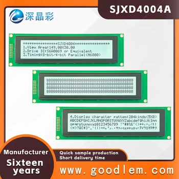 Заводска търговия на едро с промишлени клас COB LCD модул SJXD4004A Бял FSTN Положителен знак точка-матричен LCD екран AIP31066