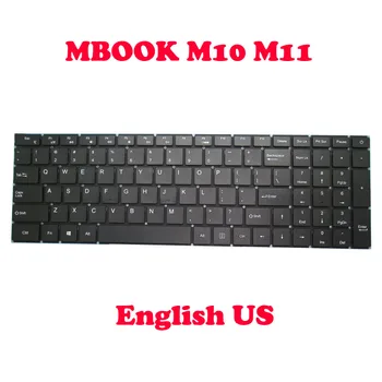 Клавиатура за лаптоп, без подсветка за DERE MBOOKM10 M11 АМЕРИКАНСКИ Английски без рамка Нов