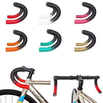 Лост за Шоссейного велосипед с Мека Каишка, Градиентный Цвят, Волан от EVA PU, Амортизирующий, устойчив на удари, Професионален