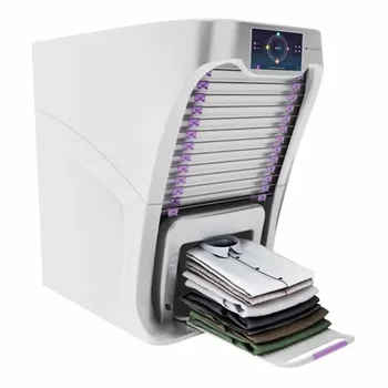(НОВА ОТСТЪПКА) Капацитет за тъкани Foldimate Напълно Автоматична сгъваема перална машина
