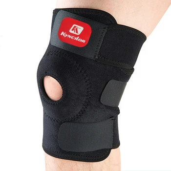Ортопедична защита на коляното, която Поддържа коляното ръкав, Регулируем Стабилизатор на капачката на коляното, Еластична превръзка, Спортна защита на коляното
