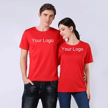 Печат на лого по поръчка на тениска с индивидуален дизайн