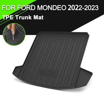 Подложка В багажника TPE ЗА FORD MONDEO 2022-2023 Автомобилни водоустойчив нескользящие гумени аксесоари за товарни лайнери