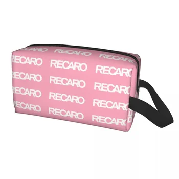 Пътна чанта за тоалетни принадлежности с логото на Recaros, Модерен козметичен Органайзер за грим за жените, калъф за съхранение на козметика Dopp Kit Case