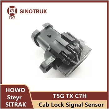 Сензор сигнал заключване на кабината за SIONTRUK HOWO T5G TX Steyr Щекер за хидравлично заключване SITRAK C7H резервни Части за камиони
