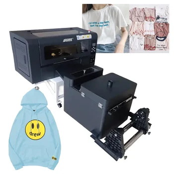 Топ печатащи глави, 2 XP600 цифров мастилено-струен принтер A3 DTF 30-см печатащата машина с теплопередачей