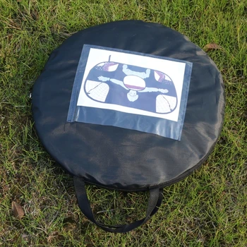 Целта на Окото за врата Сгъваема метална мрежа за футболна врата Футболни спортни багажник за футбол порта