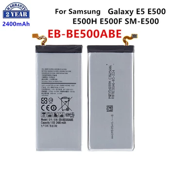 Чисто Нов EB-BE500ABE Взаимозаменяеми Батерия с капацитет 2400 mah За Samsung Galaxy E5 E500 E500H E500F SM-E500 Батерии за Телефони