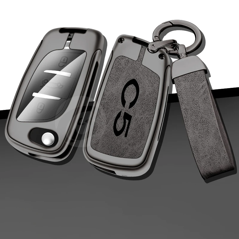 Авто дистанционно управление, калъф за ключове, титуляр във формата на миди, ключодържател за Citroen C5, защитен ключодържател, Обтегач, аксесоари за интериора на автомобила без ключ - 0