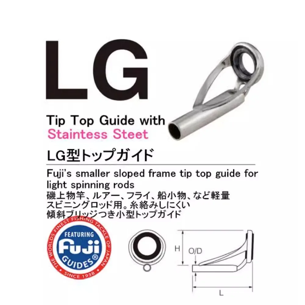 Fuji LG-полиран връх от неръждаема стомана Сик, PLGST - 3