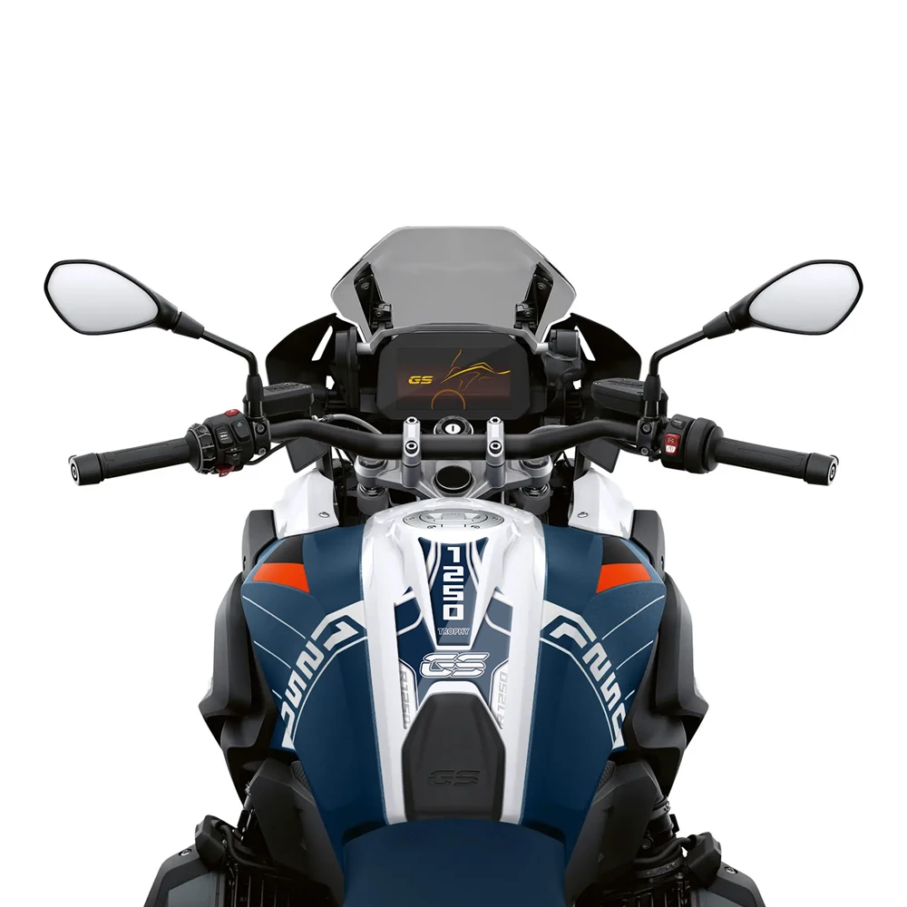 Тампон На Резервоар на Мотоциклет 3D Защитен Стикер От Боя За BMW R1250GS Trophy Edition 2019 2020 2021 2022 2023 Стикер - 1