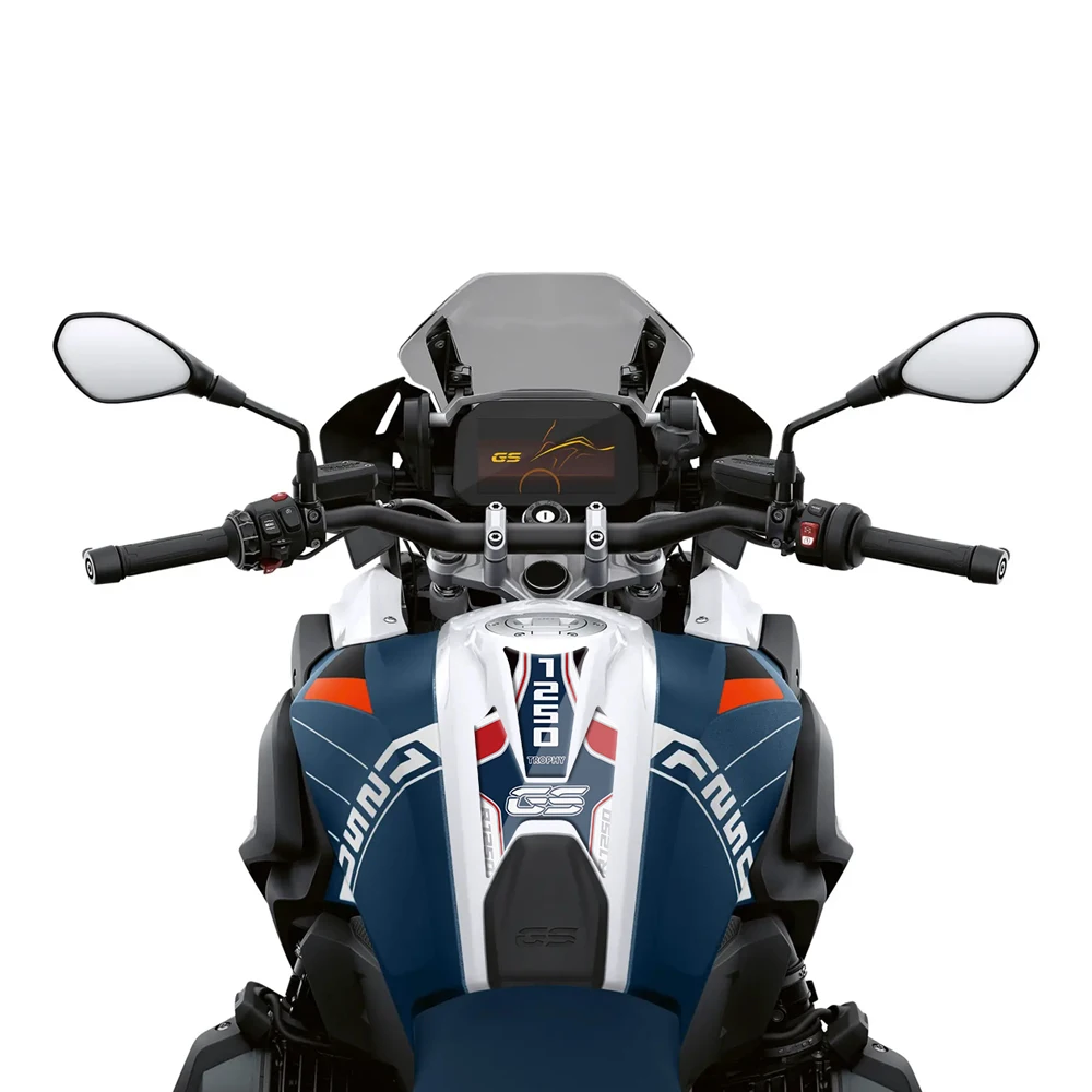 Тампон На Резервоар на Мотоциклет 3D Защитен Стикер От Боя За BMW R1250GS Trophy Edition 2019 2020 2021 2022 2023 Стикер - 3