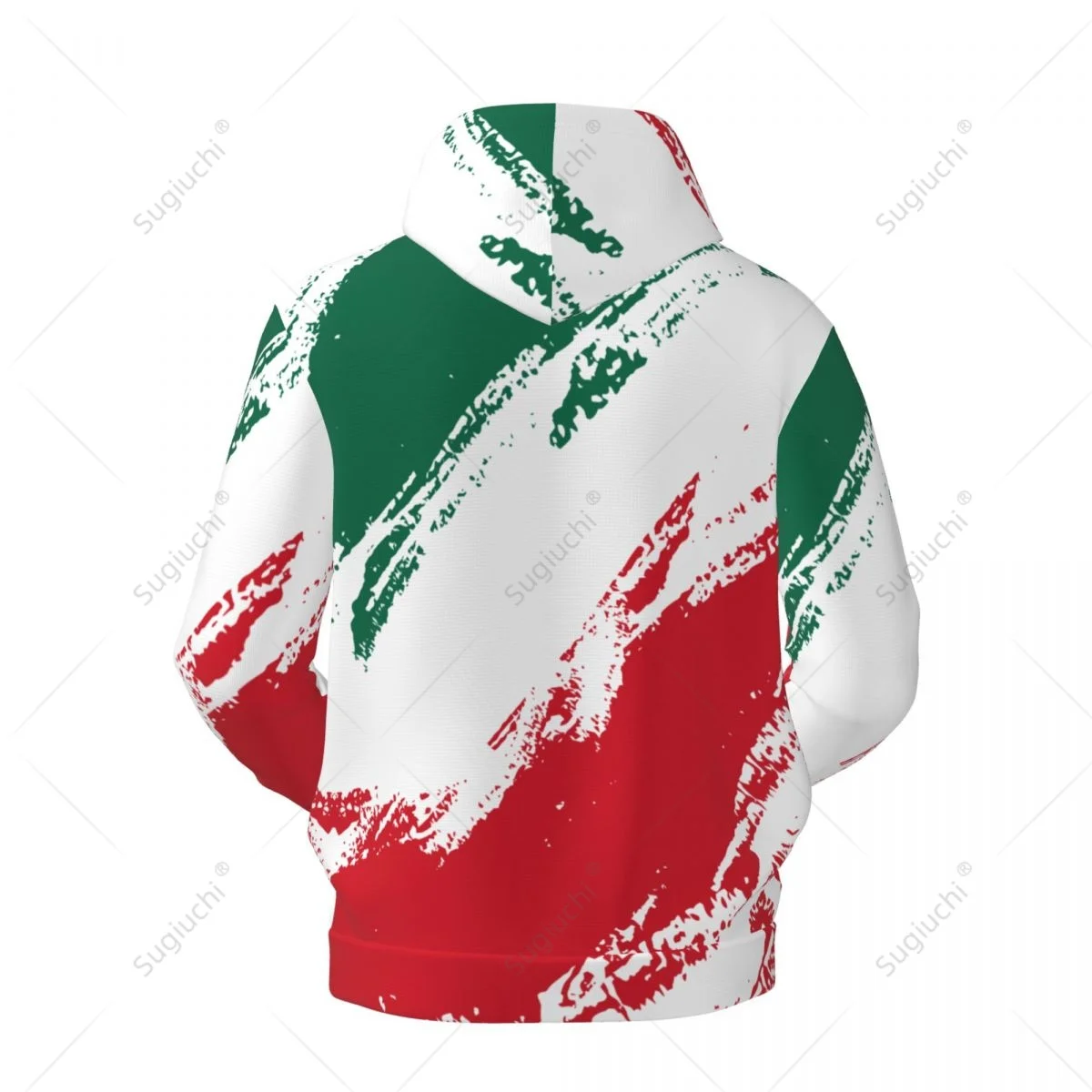 Hoody Унисекс цвета на Знамето на Мексико 3D Мъжки дамски hoody Harajuku, пуловер, качулки от полиестер, всекидневният - 1