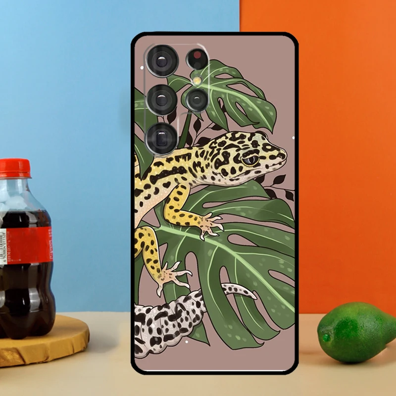 Калъф с участието на Гущер Гекон За Samsung Galaxy S23 S21 FE S20 FE S10e S8 S9 S10 Note 10 Plus Note 20 S22 Ultra Cover - 3