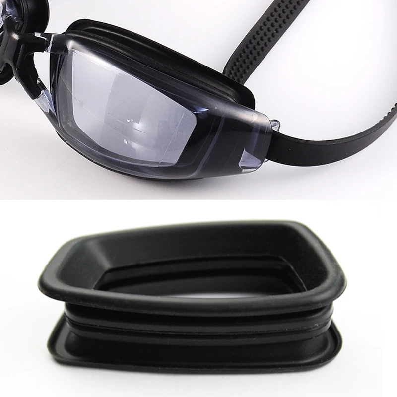 C324 Комфорт за възрастни, водоустойчив Плувни очила с плосък наклон светлина, HD, Фарове за Очила за плуване, Унисекс Очила за плуване, Многоцветни по желание - 2