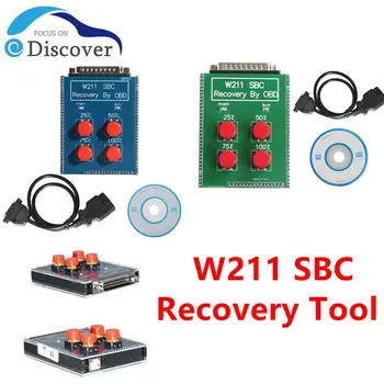 W211 SBC Reset Tool Код ремонт C249F OBD2 Инструмент за възстановяване на данни за Mercedes Benz За R230 директно с помощта на OBD